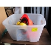 Image 1 : BIN W/ASST. HARD HATS, ETC.