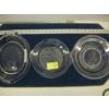 Image 2 : 3 VINTAGE GLASS PLATES & STANDS