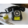 Image 1 : BLACK TELEPHONE & A CPR INSULATOR