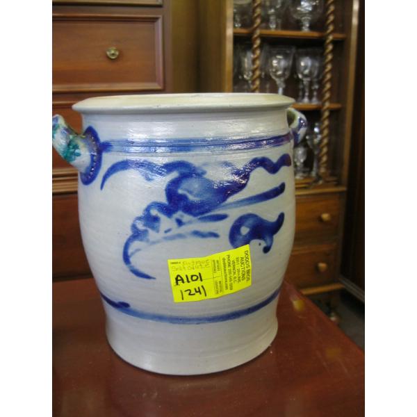 ANTIQUE SALT GLAZED CROCK