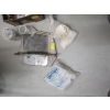 Image 2 : TILE CUTTER & FLAT OF MISC. TILE, TROWELS, MIXERS, ETC.