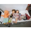 Image 1 : ASST. PLASTIC & UPHOLSTERED DOLLS
