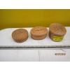 Image 2 : 3 SM. WICKER TYPE LIDDED BASKETS