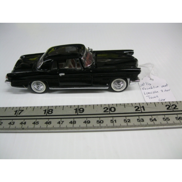 FRANKLIN MINT LINCOLN 2 DOOR TOWN CAR4