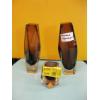 Image 1 : 3 MURANO SOMMERSO GLASS VASES