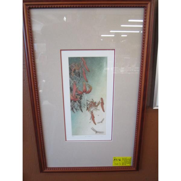 SIGNED NUMBERED PRINT