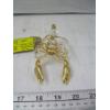 Image 2 : DECORATIVE 24KT GOLD PLATED SWAROVSKI SCORPION