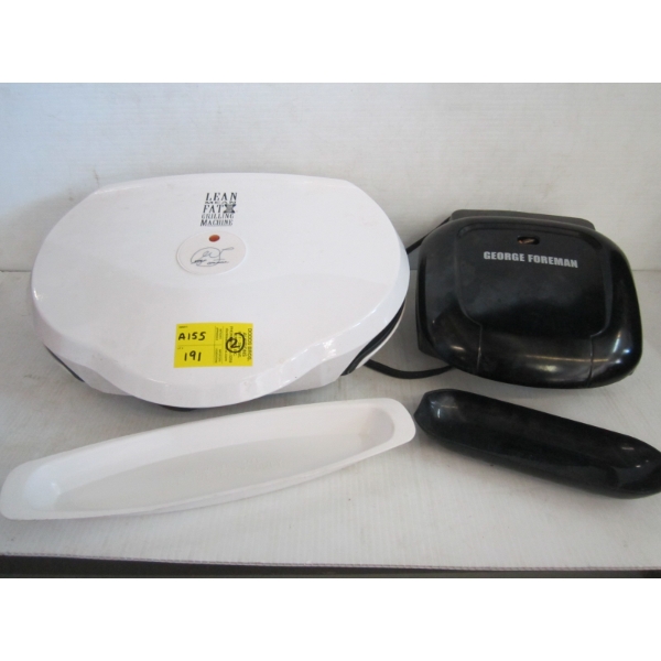 2 GEORGE FOREMAN GRILLS