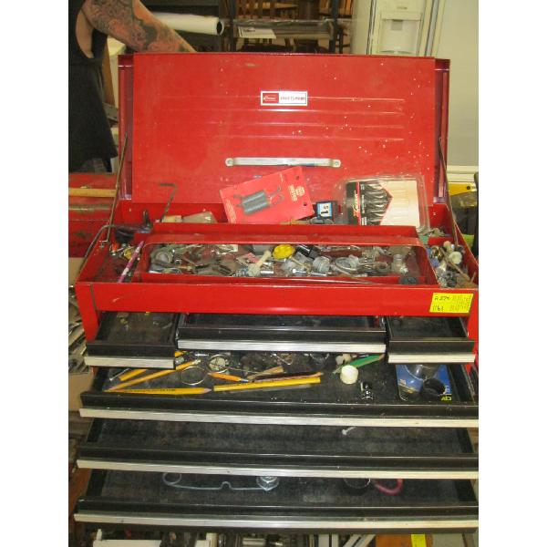 CRAFTSMAN TOOLBOX W/ASST. TOOLS