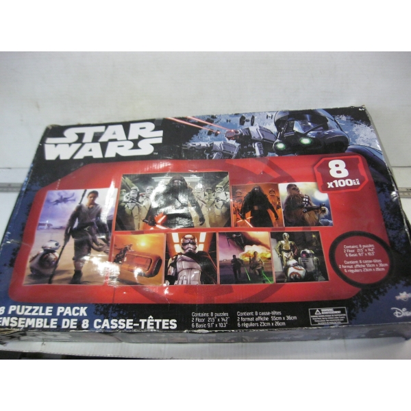 STAR WARS 8 PUZZLE PACK