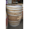 Image 1 : 500L OAK WINE BARREL W/PLEXIGLASS TOP