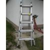 Image 2 : ADJUSTABLE ALUMINUM LADDER - STEP OR SCAFFOLD