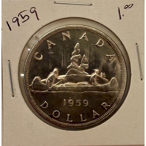 1959 $1 CDN COIN