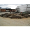Image 1 : LG. METAL OCTAGON PIECE IN MIDDLE OF YARD - SOME BOLTED, SOME WELDED