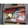 Image 3 : 2 BOXES & BASKET OF MISC. OFFICE ACCESS., BIBLES, ETC.