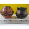 Image 1 : 2 SIGNED SM. NAVAJO NEW MEXICO VASES