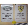 Image 3 : 2 PARKING SIGNS & A COKE RACING SIGN