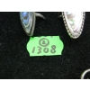 Image 8 : 2 SILVER RINGS, BOTH SZ 6.5
