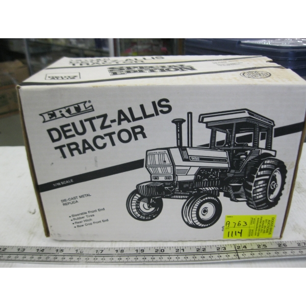 ERDEL DEUTZ-ALLIS 9150 ALL WHEEL DIECAST TRACTOR