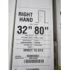 Image 2 : 32" X 80" RIGHT HAND INTERIOR DOOR IN FRAME