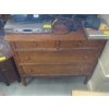 Image 2 : ANTIQUE 4 DRAWER DRESSER