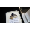 Image 2 : STERLING SILVER RING W/BLUE STONE