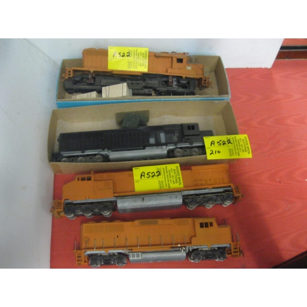 4 TRAIN ENGINES