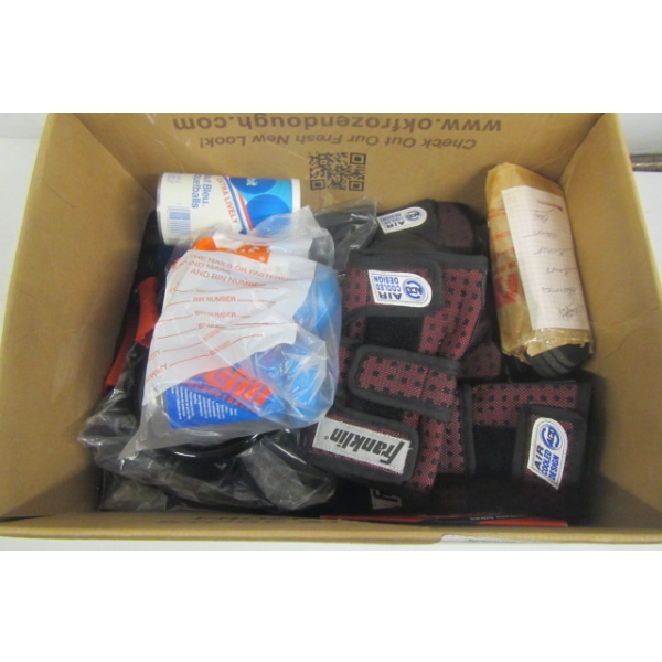 KNEEPADS, ELBOW PADS, BIKE ACCESS. & RACQUETBALLS, ETC.