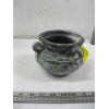 Image 2 : CLOCK & 2 DECORATIVE POTTERY ITEMS