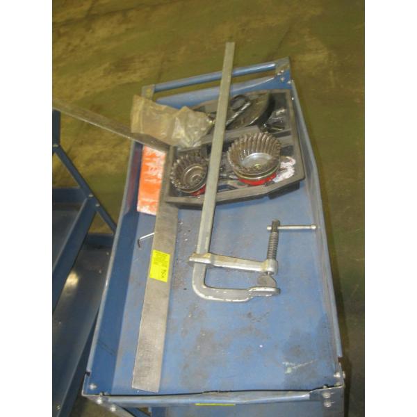 MISC. WELDING CLAMP, GRINDING WHEELS,, ETC.
