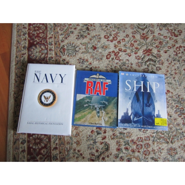 3 COFFEE TABLE BOOKS