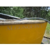 Image 7 : FIBREGLASS CANOE (NEEDS WORK - GUNNELS, ETC.)