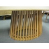 Image 3 : CASA OAK SINGLE PEDESTAL 200CM TABLE