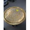 Image 1 : TURKISH BRASS TOPPED FOLDING TABLE