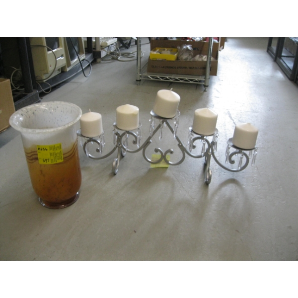 2 CANDLEHOLDERS
