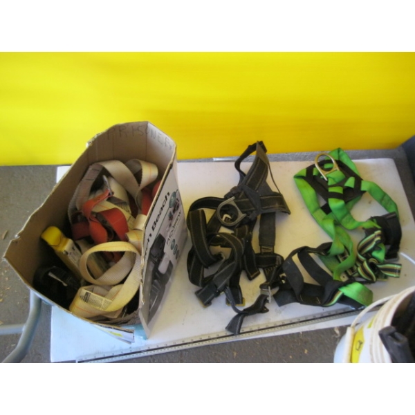 MISC. TIEDOWN STRAPS, HARNESS, ETC.