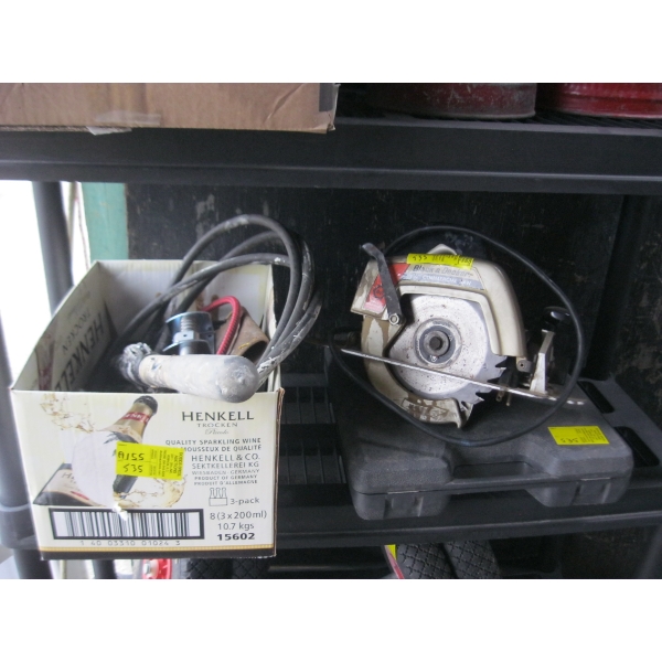 MISC. TOOLS - CIRCULAR SAW, ETC.