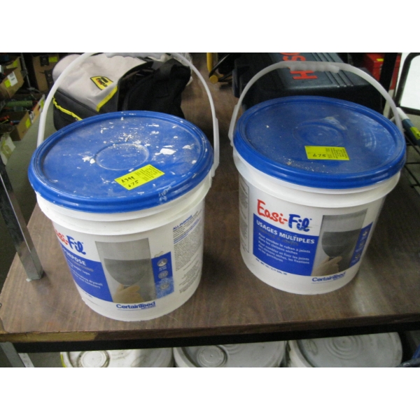 NEW & PART BUCKET OF EASY FILL