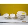 Image 1 : SOUP TUREEN W/LID & 4 BOWLS