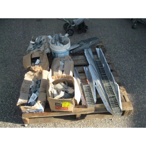 PALLET OF ASST. JOIST HANGERS