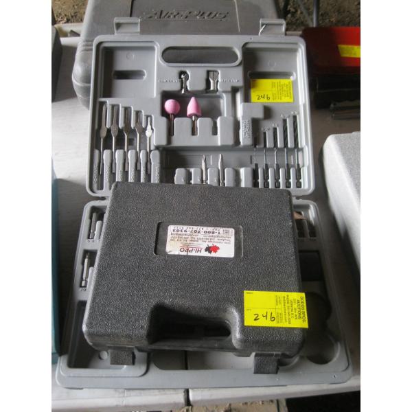 2 BIT SETS - 1 W/"AS IS" CORDLESS SCREWDRIVER