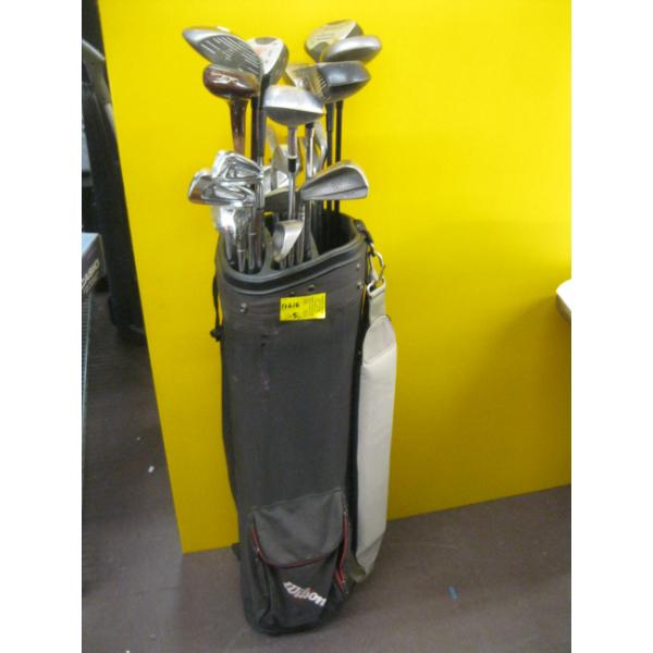 GOLF BAG W/ASST. CLUBS