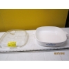 Image 5 : LG. MEASURING CUP, LIDDED DISH & CORNING WARE DISH W/LID