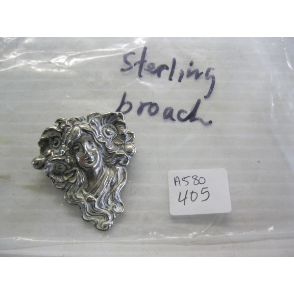 SILVER BROACH