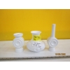 Image 1 : 3 MCM WEST GERMAN WHITE PORCELAIN VASES