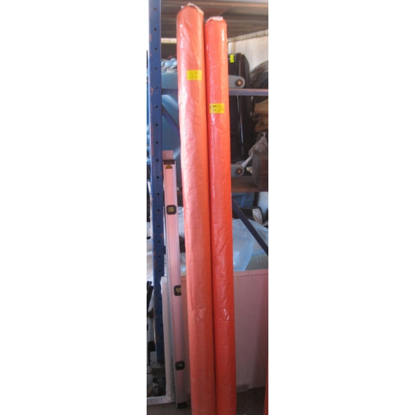 2 ROLLS OF ORANGE 12'X100' WRAPPING