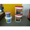 Image 2 : WOODEN PLANT HOLDER, 2 FUSION PRO GROUT DRYWALL COMPOUND & SPACKLE