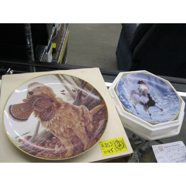 2 COLLECTOR PLATES