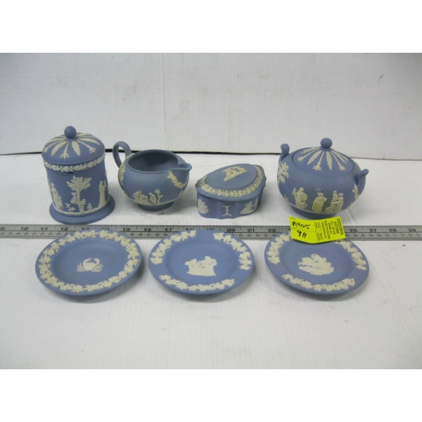 WEDGEWOOD - 1 DISH HAS REPAIRED TOP