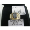 Image 3 : MENS 10KT RING, 2.5G, SZ 7 1/4